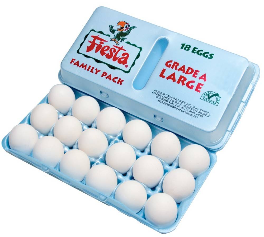 Fiesta Large Eggs Grade a Family pack (2.25 lbs)