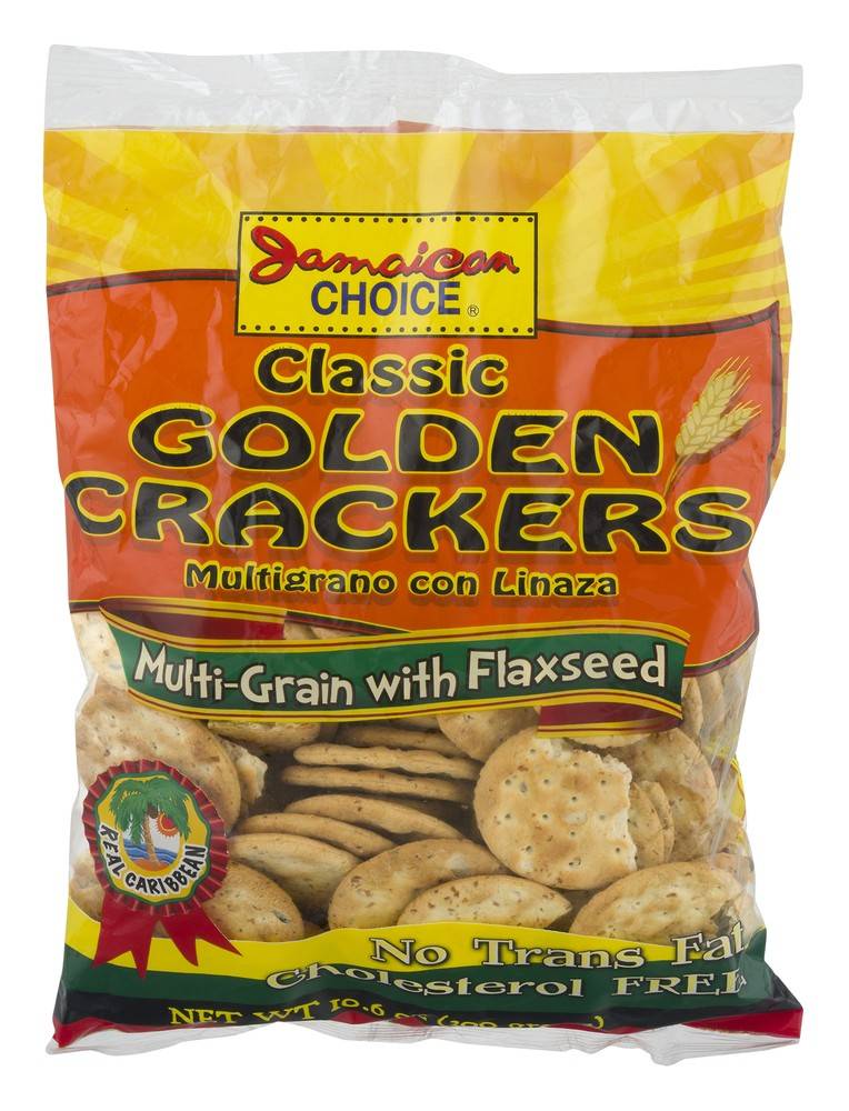 Jamaican Choice Multi-Grain With Flaxseed Golden Crackers (10.6 oz)