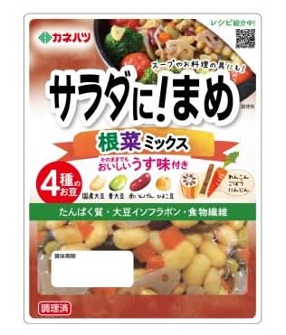 カネハツ サラダまめ　根菜ミックス １１０ｇ