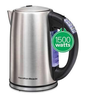 Hamilton Beach Digital Kettle 1.7 L 1500w 41031