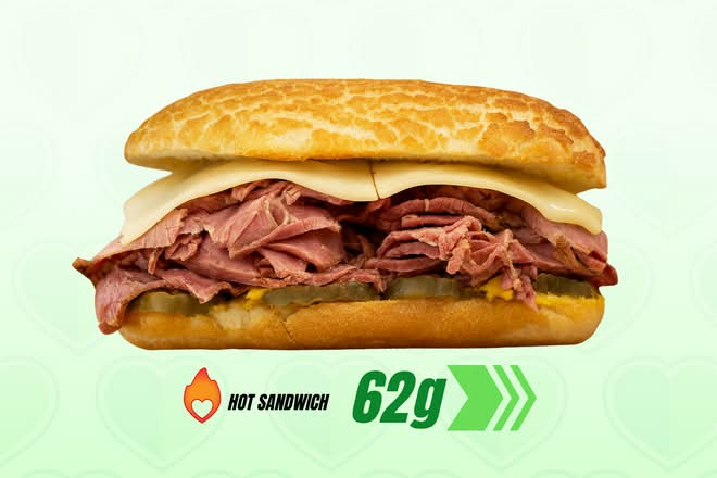 CJ's Pastrami Whole 62g of Protein