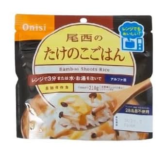 尾西食品 尾西のレンジ＋たけのこごはん 80g Delivery Near Me