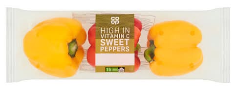 Co-op Sweet Pepper pack 8X500G