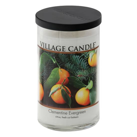 Village Candle Clementine Evergreen Candle