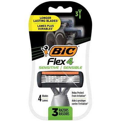 BiC Flex4 Razors (3 ct)