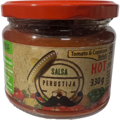 Perustija Salsa Hot 330g