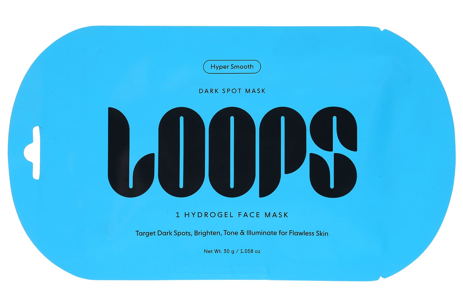 Loops Hyper Smooth Dark Spot Treatment Hydrogel Face Mask (0.19 oz)