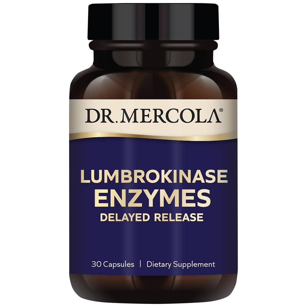 Dr. Mercola Lumbrokinase Enzymes Delayed Release Capsules (30 ct)