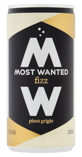 Most Wanted Pinot Grigio Fizz Wine (200ml)
