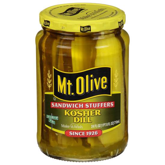 Mt. Olive Sandwich Stuffers Kosher Dill Pickles (24 fl oz)