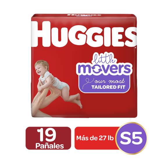 Huggies Little Movers - Size 5 (19 Diapers)