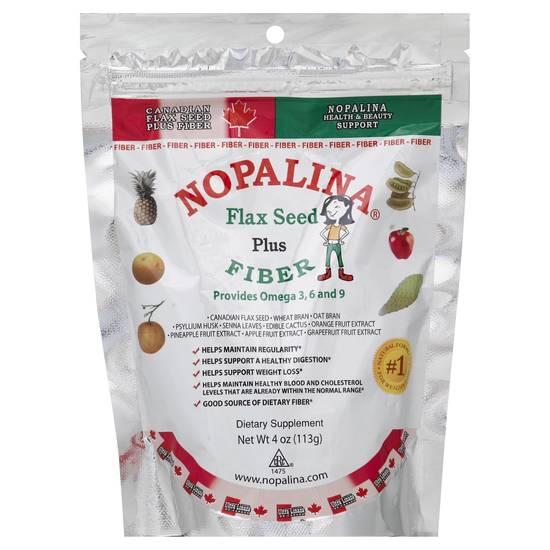 Nopalina Plus Fiber Flax Seed