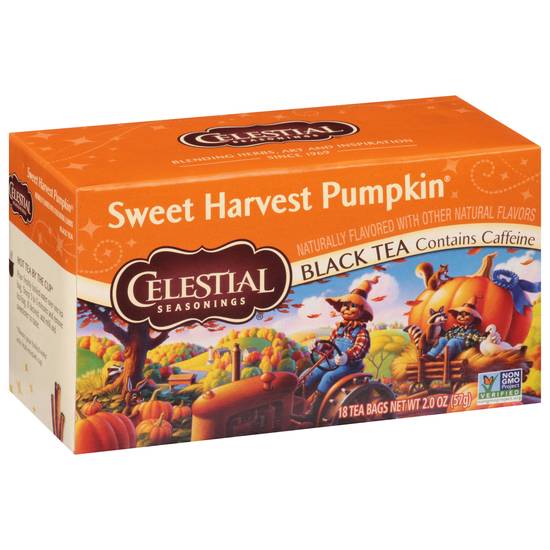Celestial Seasonings Sweet Harvest Pumpkin Black Tea (20 bags)