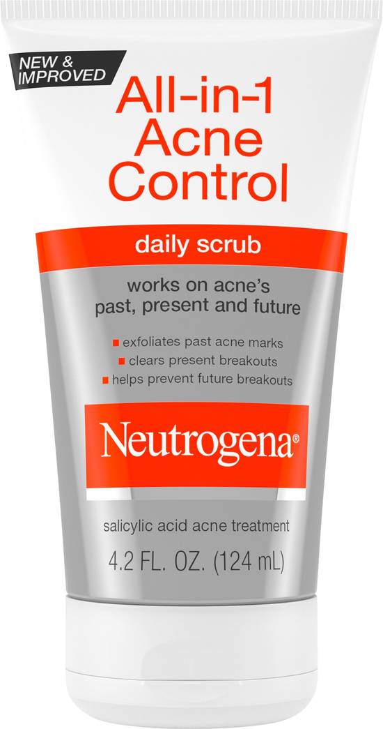 Neutrogena All-In-1 Acne Control Daily Scrub Acne Treatment