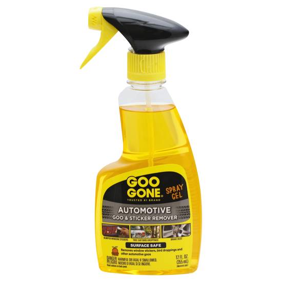 Goo Gone Automotive Goo & Sticker Remover Spray Gel (12 fl oz)