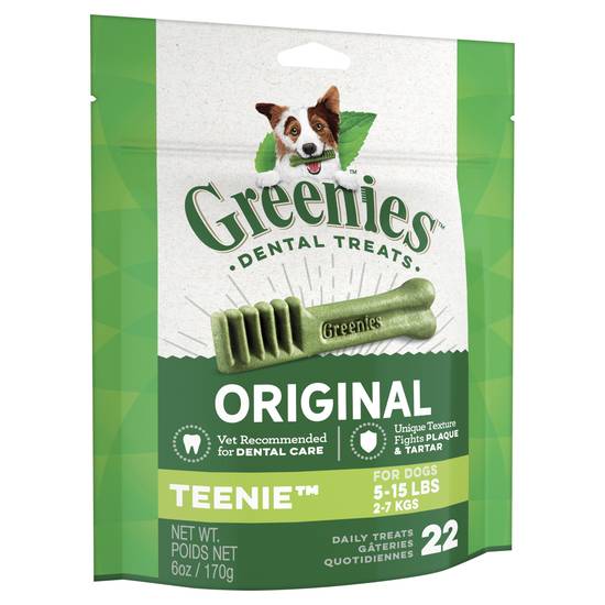 Greenies Teenie Original Chicken Dental Dog Treats
