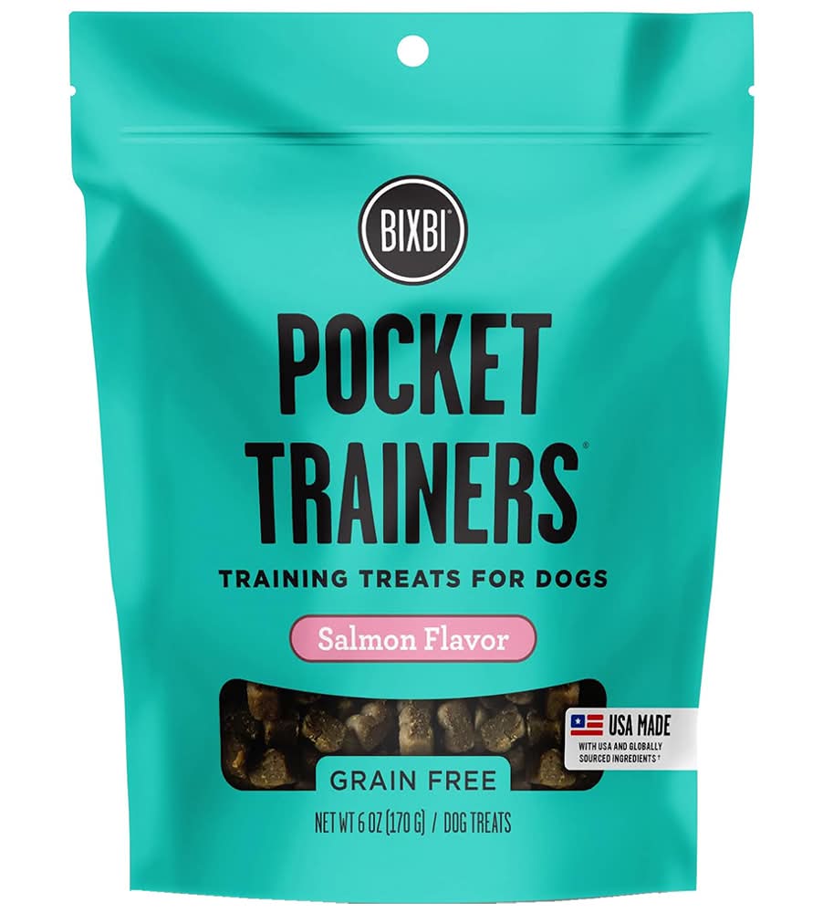 Bixbi Pocket Trainers Salmon Flavor Dog Training Treats (6 oz)