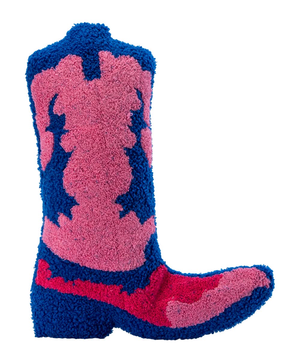 Cowgirl Boot Throw Pillow 11in x 16in