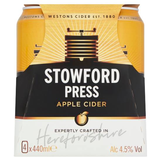 Stowford Press Apple Cider 4 X 440ml