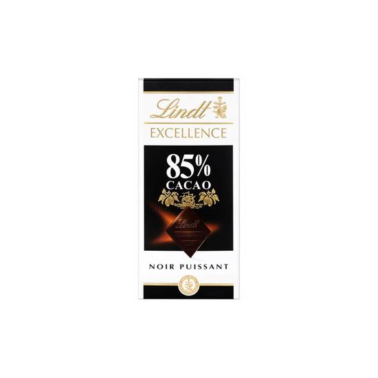Tablette chocolat noir 85% cacao Lindt 100g