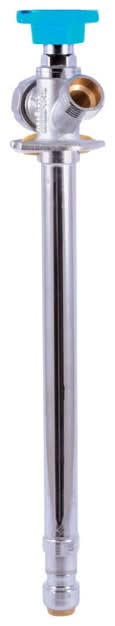 Sharkbite 1/2 In. Push-Fit X 3/4 In. Mht Anti-Siphon Brass Sillcock