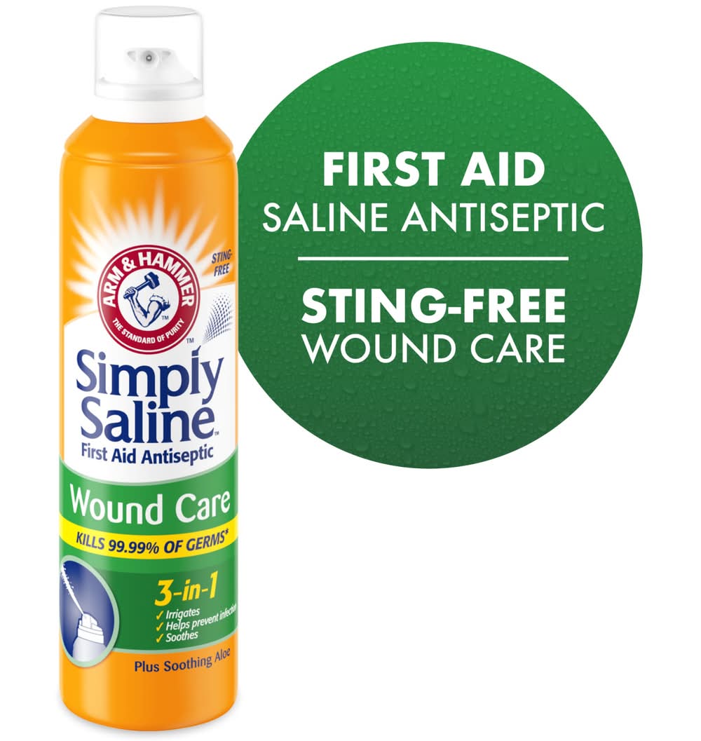 Arm & Hammer Simply Saline Wound Wash (7.4 oz)