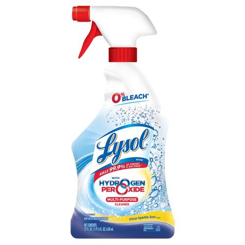 Lysol Bleach Free Hydrogen Peroxide Citrus Scented Multi-Purpose Cleaner 32oz