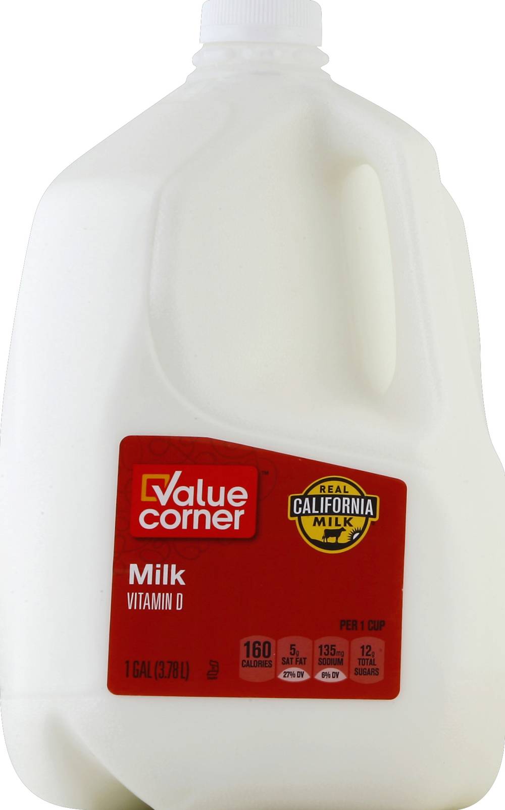 Value Corner Whole Milk (1 gal)