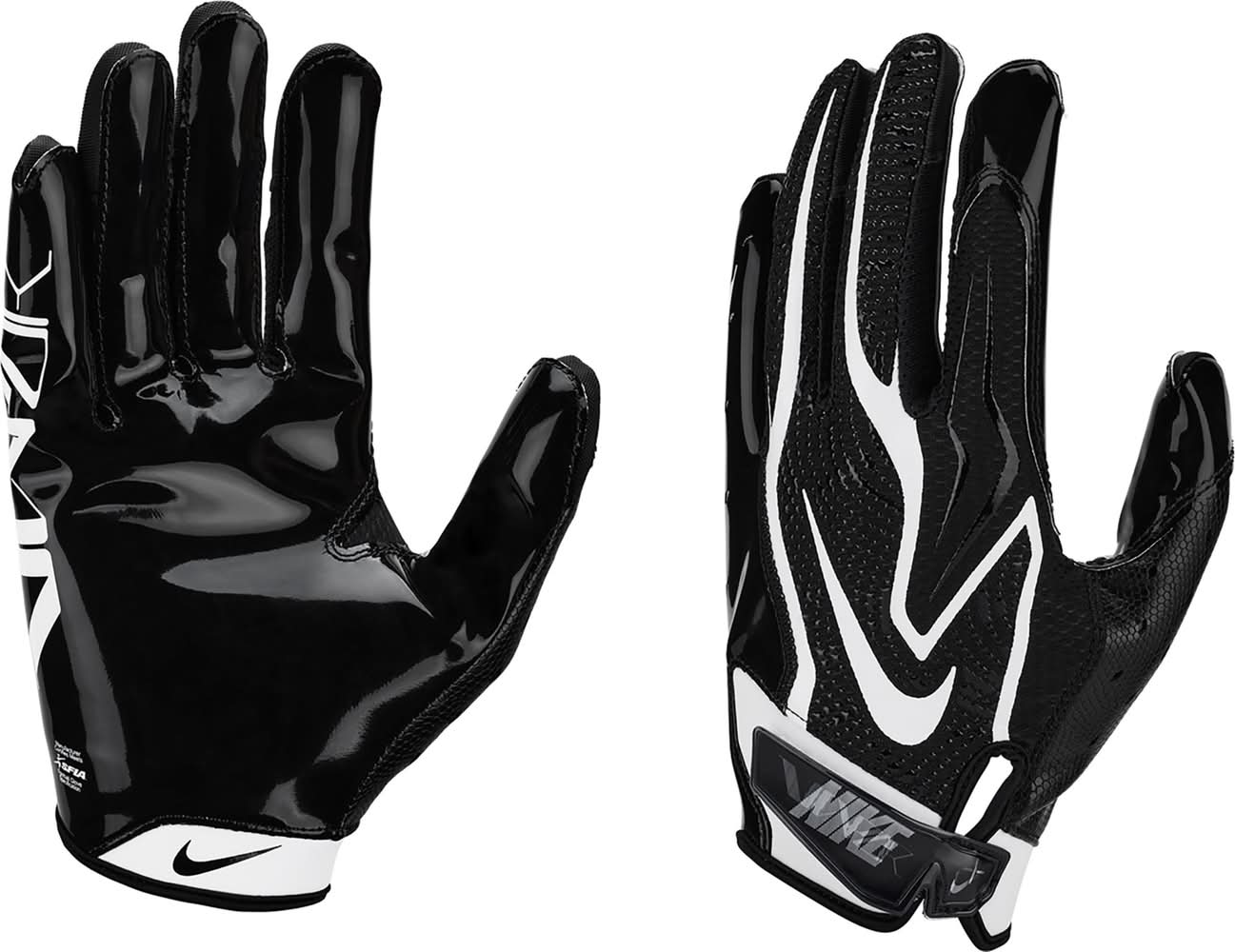 nike vapor jet gloves black