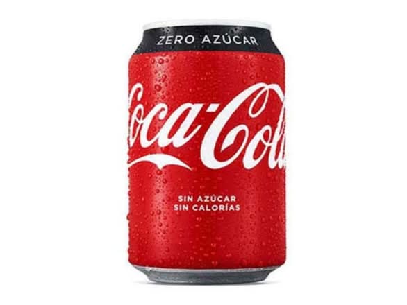 Coca Cola Zero Lata.