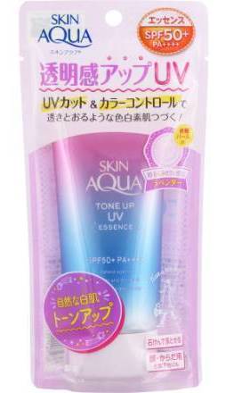 スキンアクアＴアップＵＶエッセンス８０ｇラベンダー:4987241157754