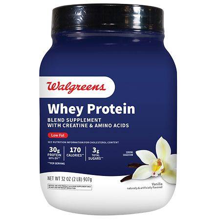 Walgreens Whey Protein Powder With Creatine & Amino Acids (32 fl oz)