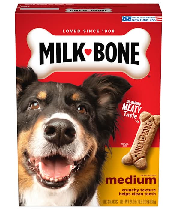 Milk-Bone Original Biscuits, Medium Dog Treats, 24 oz.