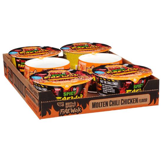 Hot & Spicy Fire Wok Molten Chili Chicken - Nissin Food