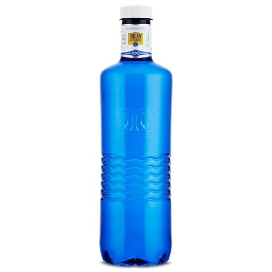 Agua mineral natural Solán de cabras botella 1.5 l