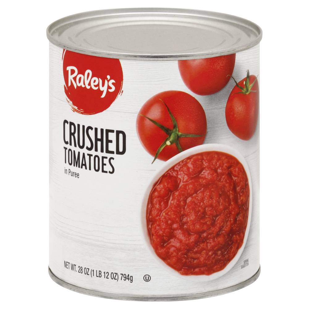 Raley'S Crushed Tomatoes In Puree 28 Oz