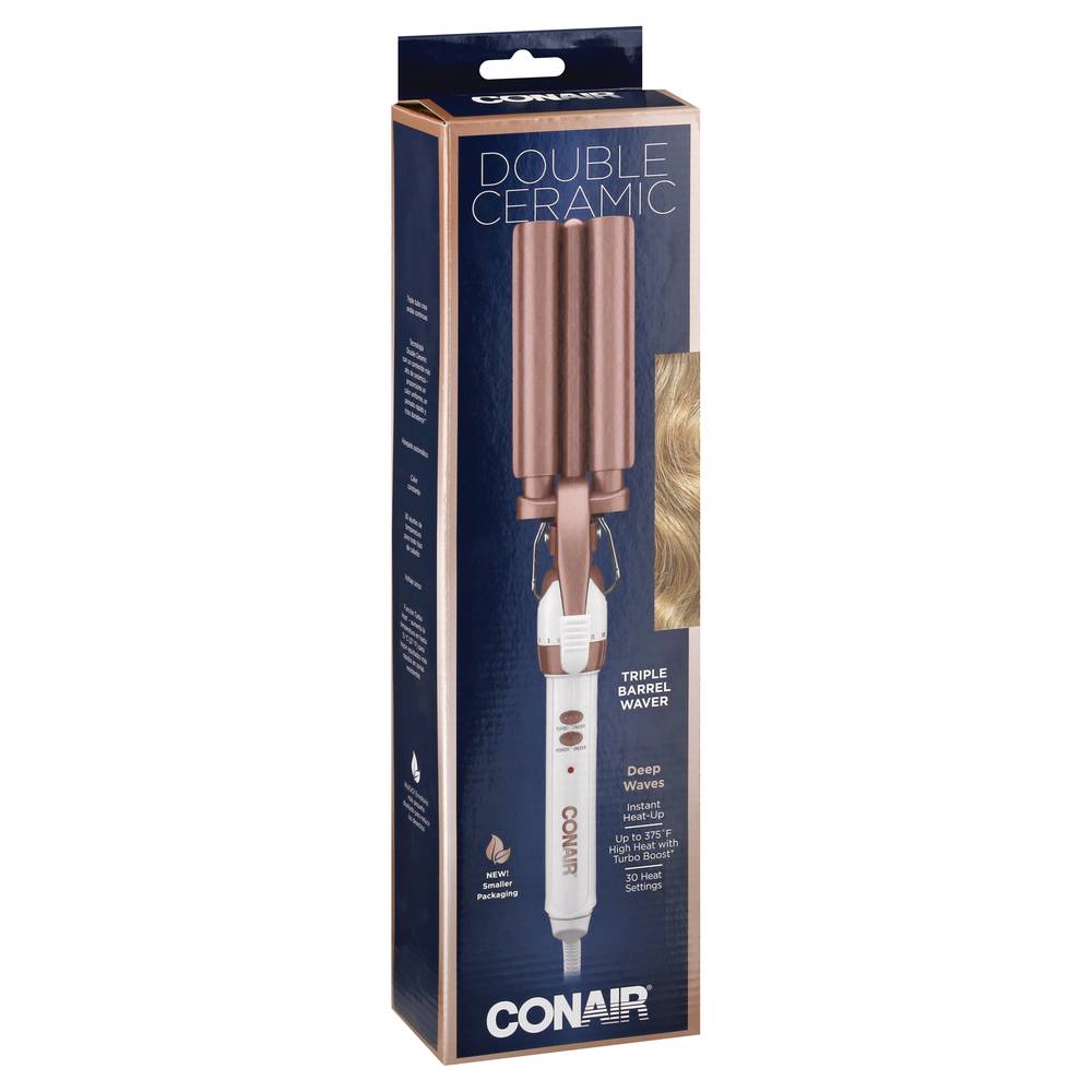 Conair Double Ceramic Triple Barrel Hair Waver (1.11 lbs)