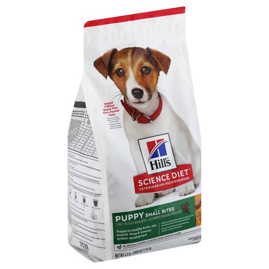 Hill's Premium Chicken Meal & Barley Recipe Small Bites Puppy Dog Food