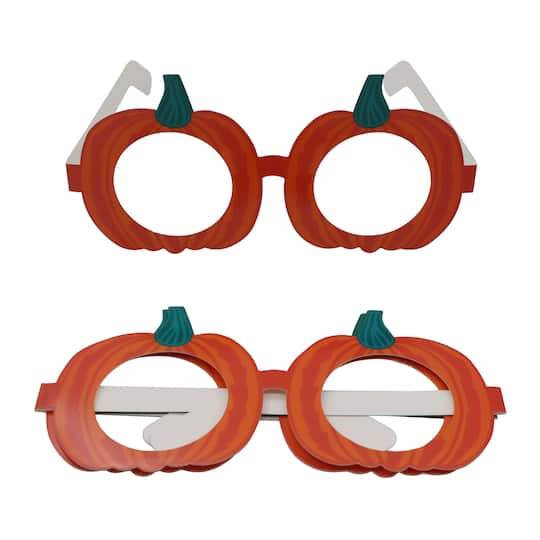 Paper Pumpkin Glasses, 3Ct. By Celebrate It