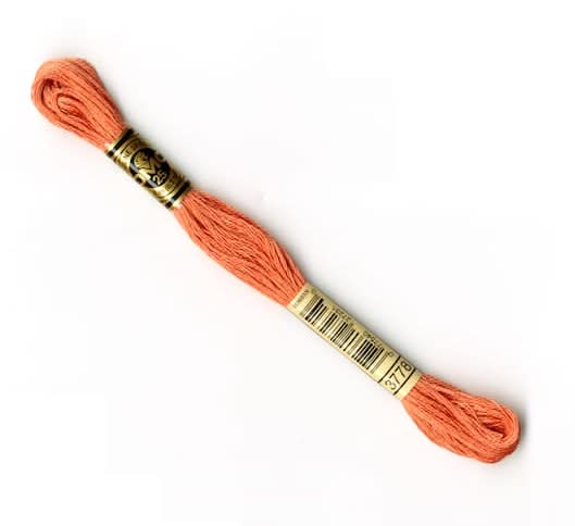 Dmc 117 6 Strand Cotton Embroidery Floss, Red