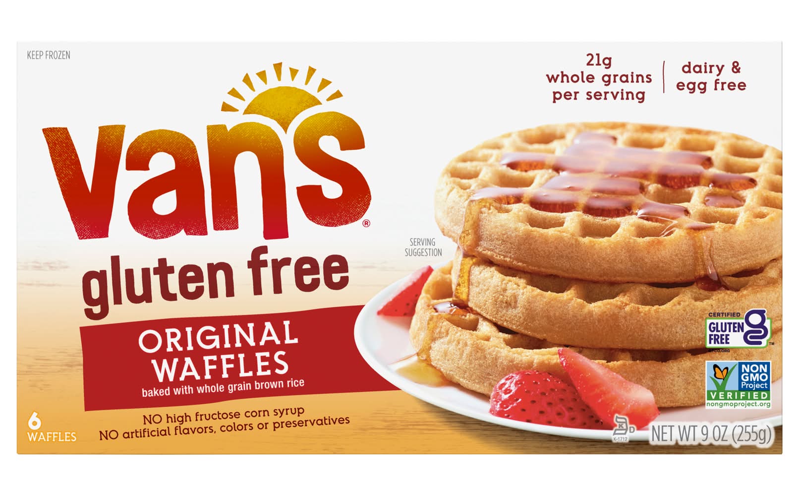 Van's Original Waffles (9 oz, 6 ct)