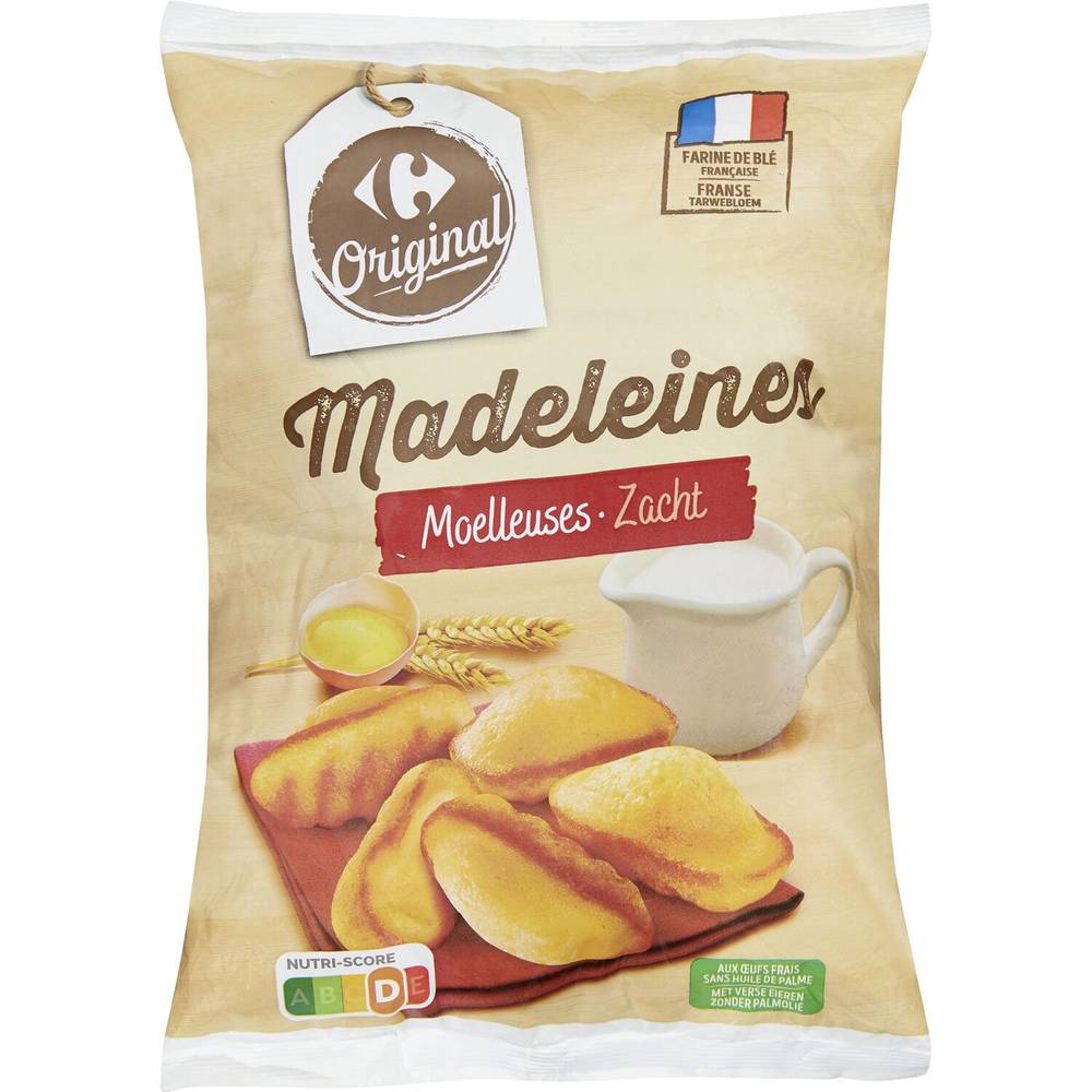 Carrefour - Madeleines coquilles aux œufs frais