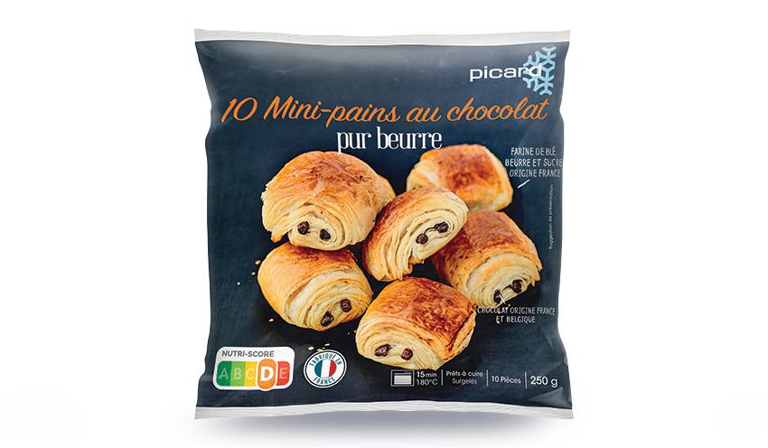 10 mini-pains au chocolat, pur beurre