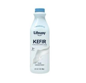 Lifeway - Plain (Unsweetened) Kefir, Low-Fat, 32 oz (Case of 6)