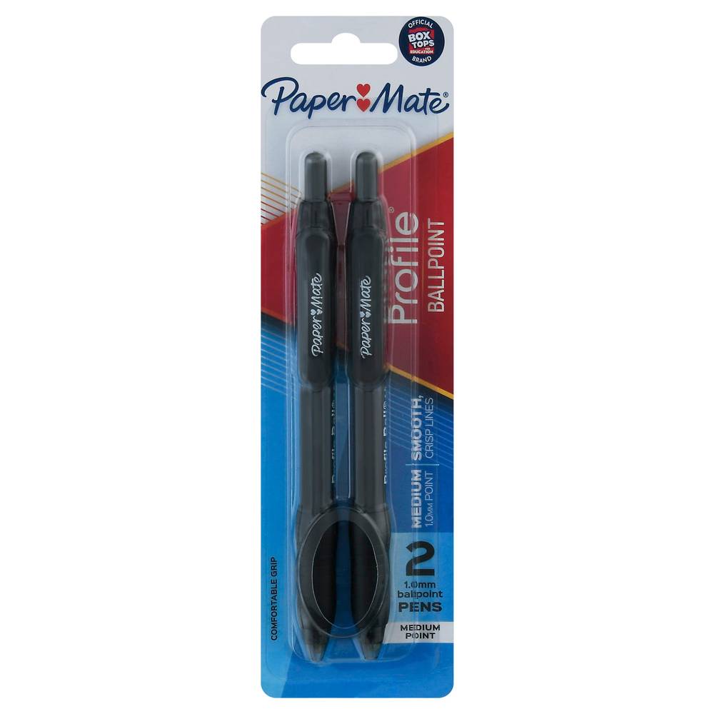 Paper Mate Profile Medium Point Ballpoint Pens