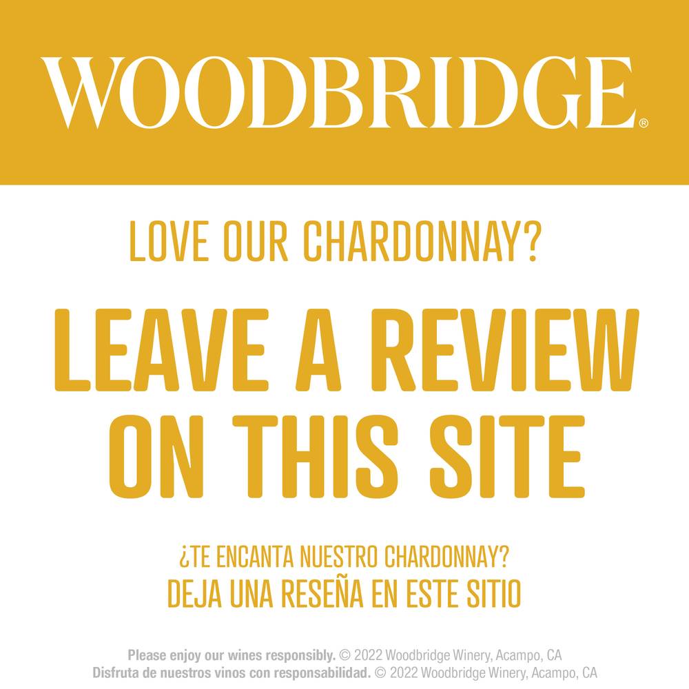 Woodbridge Chardonnay White Wine 2015 (1.5 L)