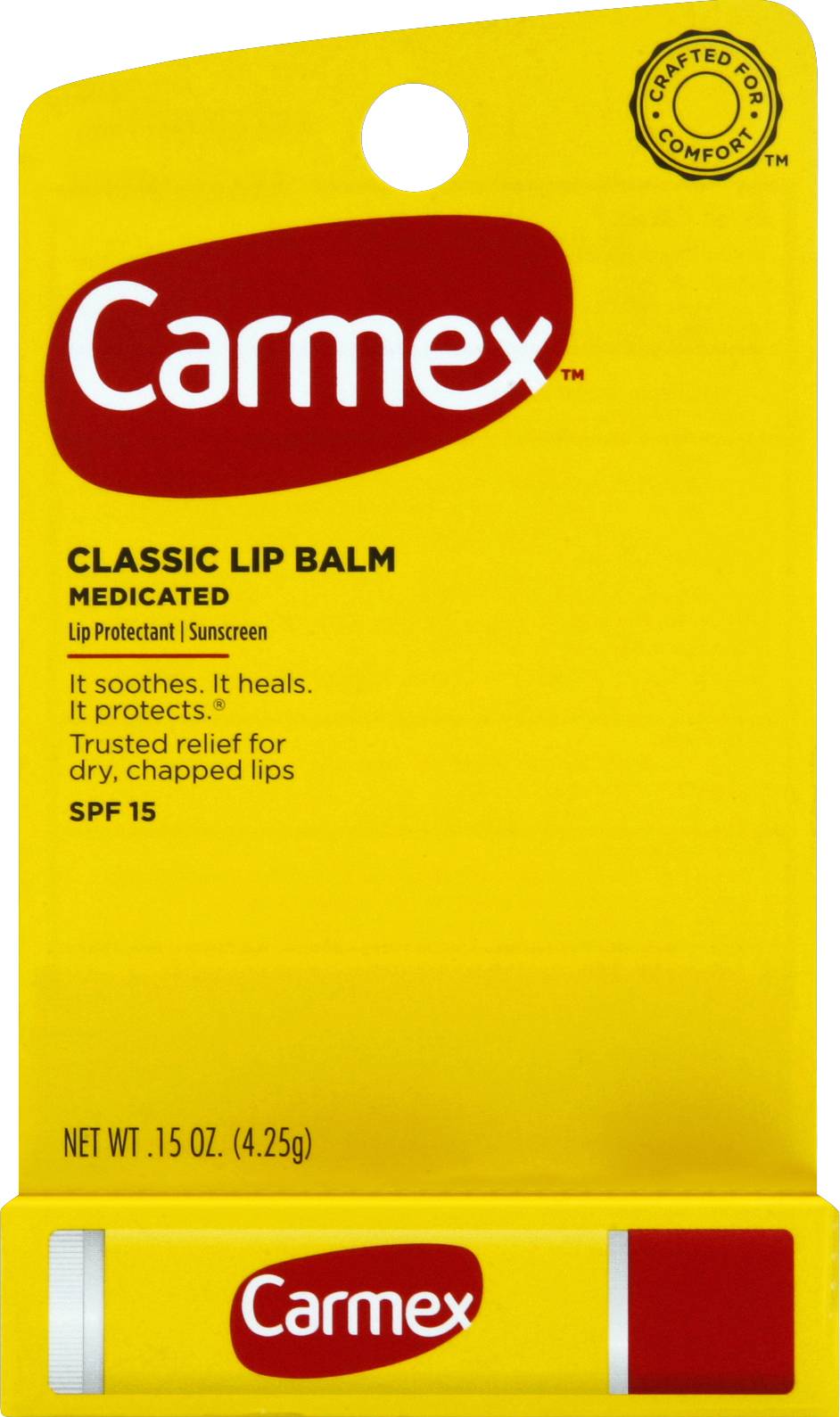 Carmex Classic Lip Balm Medicated Spf 15 (0.2 oz)