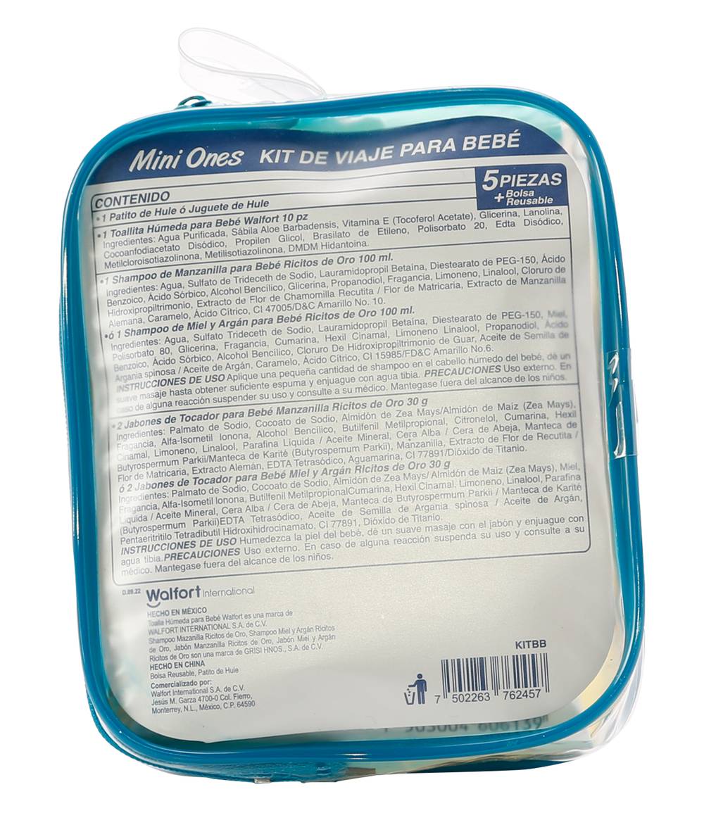 Ricitos de Oro · Estuche de viaje (800 g)