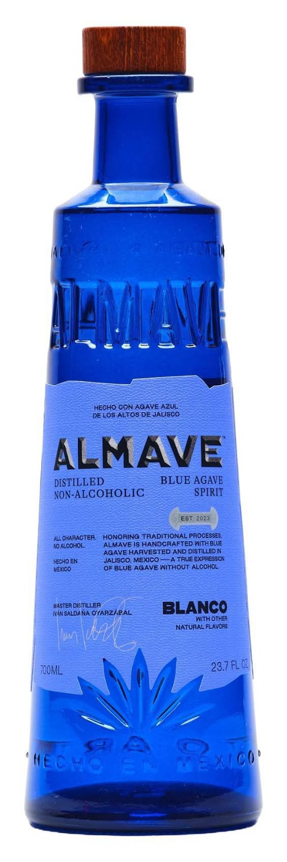 Almave Blanco Non-Alcoholic Tequila - 700ml Bottle