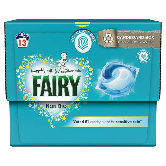 Fairy Non Bio Washing Liquid Capsules (13 ct)